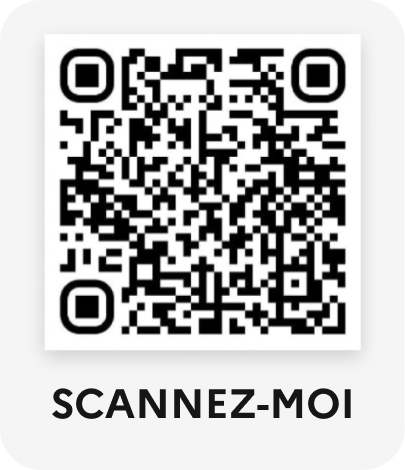 QR Code - Scannez avec votre téléphone portable pour vous abboner à Whatsapp