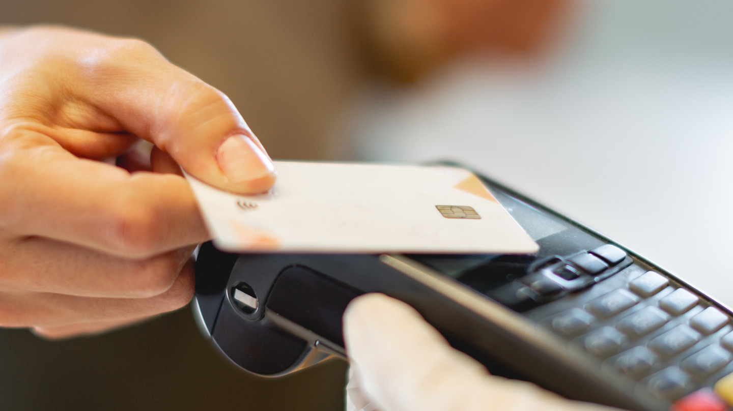 Un paiement sans contact.