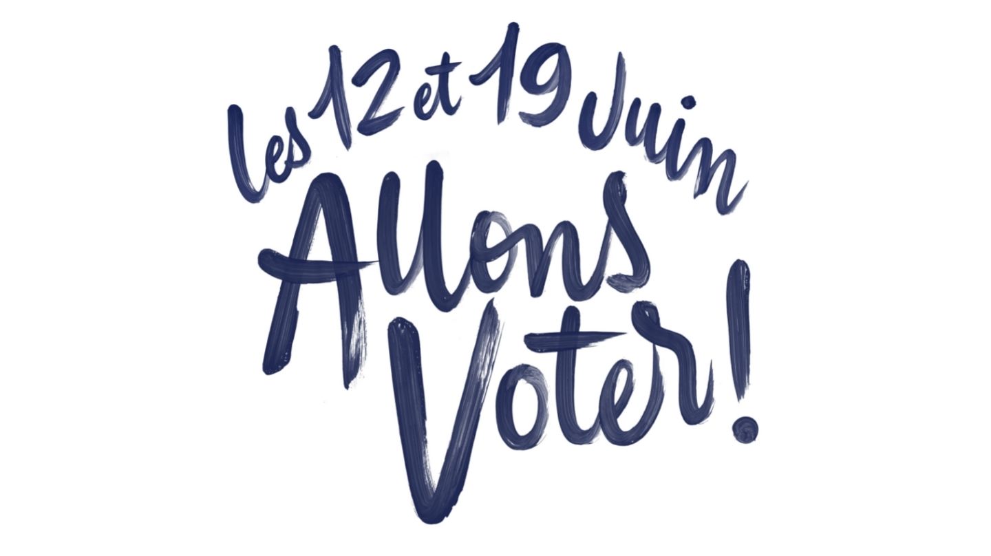Le logo des élections législatives.
