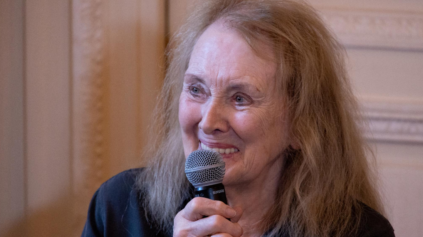 Anne Ernaux, prix Nobel 2022 de Littérature.