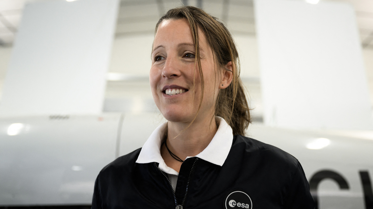 La Française Sophie Adenot, memebre de la nouvelle promotion d'astronautes européens.