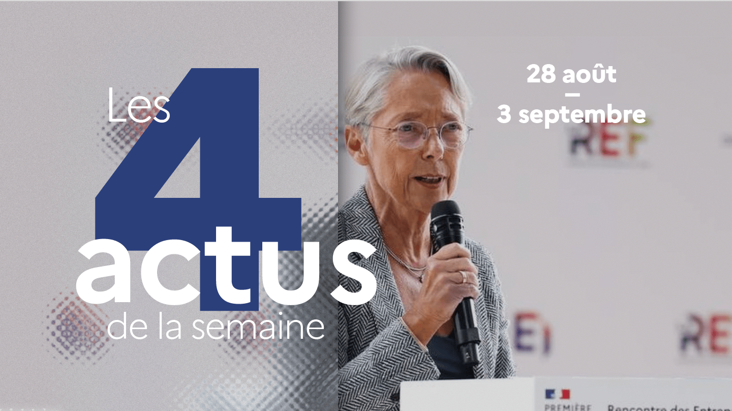 La Première ministre à la Rencontre des entrepreneurs de France 2023.