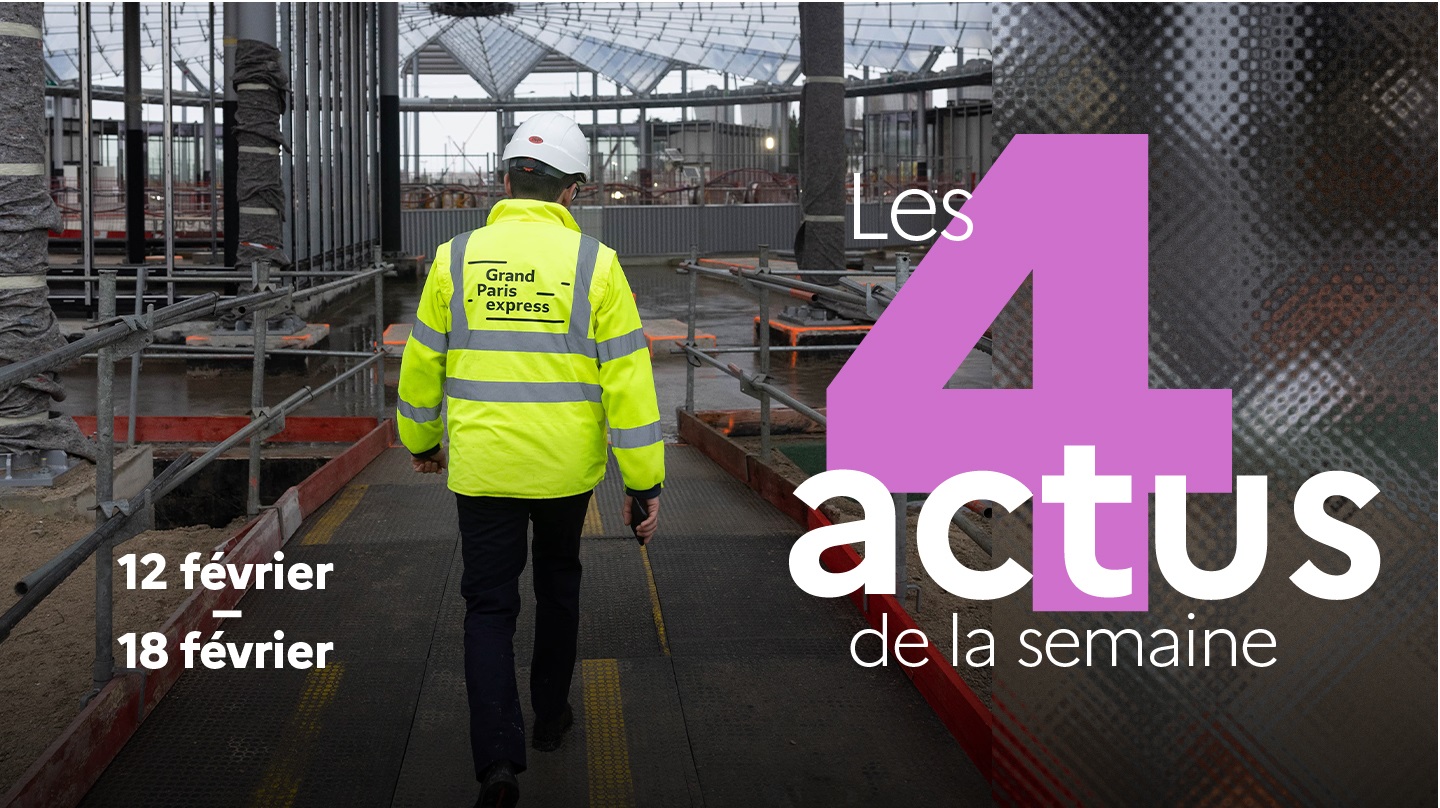 Un professionnel du Grand Paris Express