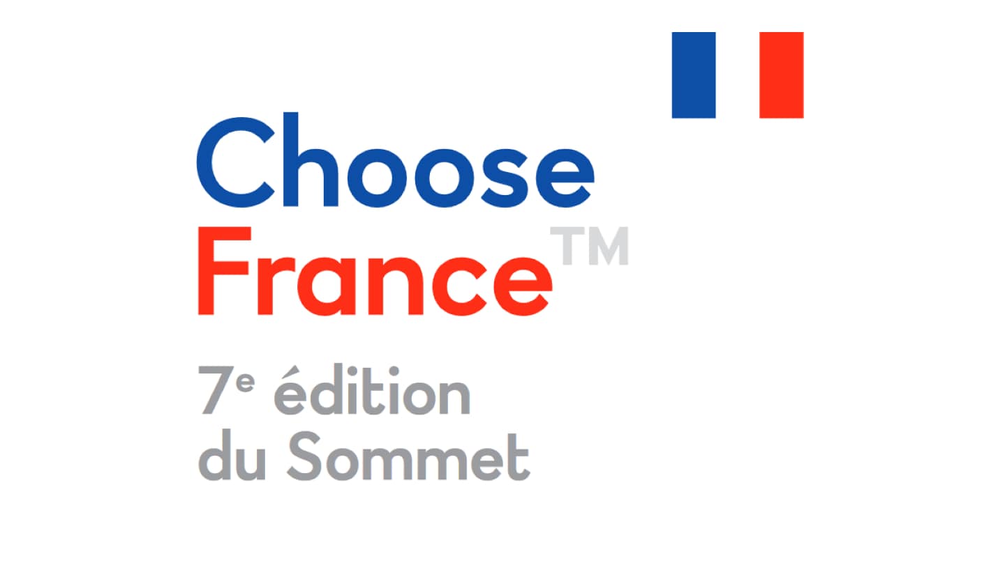 Visuel de la 7e édition de l'événement « Choose France ».