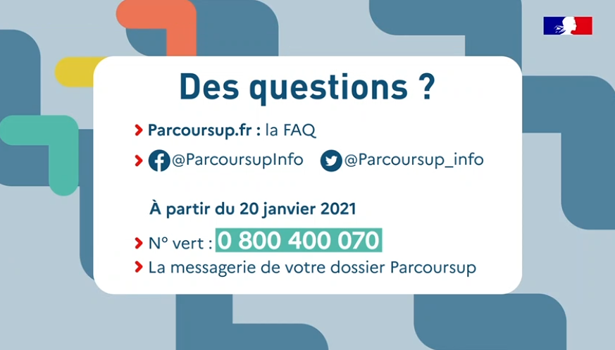 Extrait de la vidéo Parcoursup