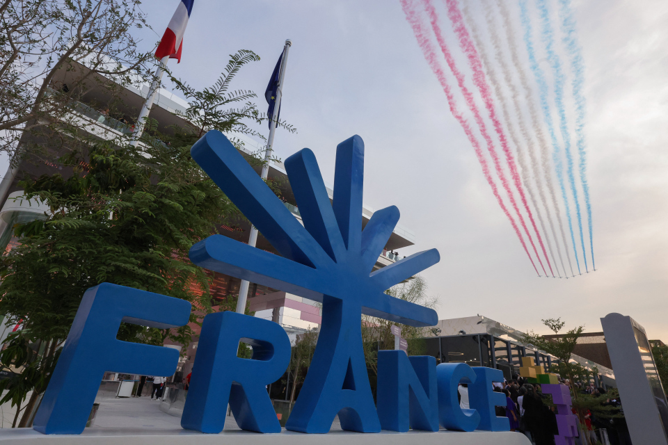 Le paviollon France à l'exposition universelle Dubai 2020