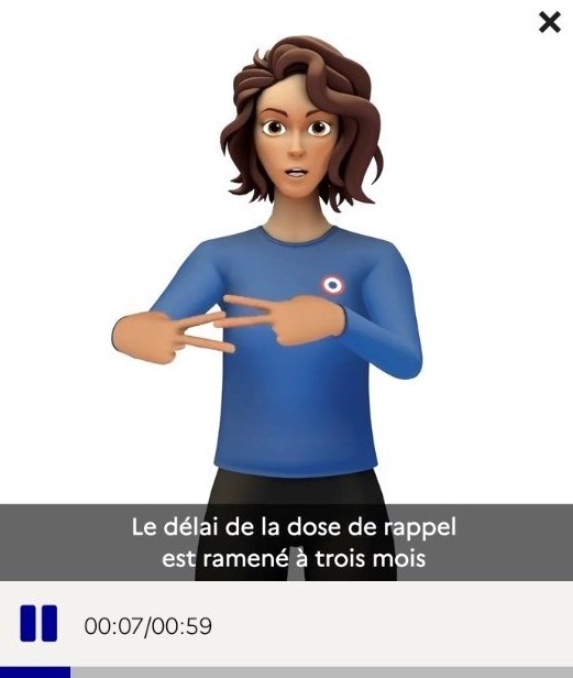 « Marianne », l'avatar 3D de l'État,