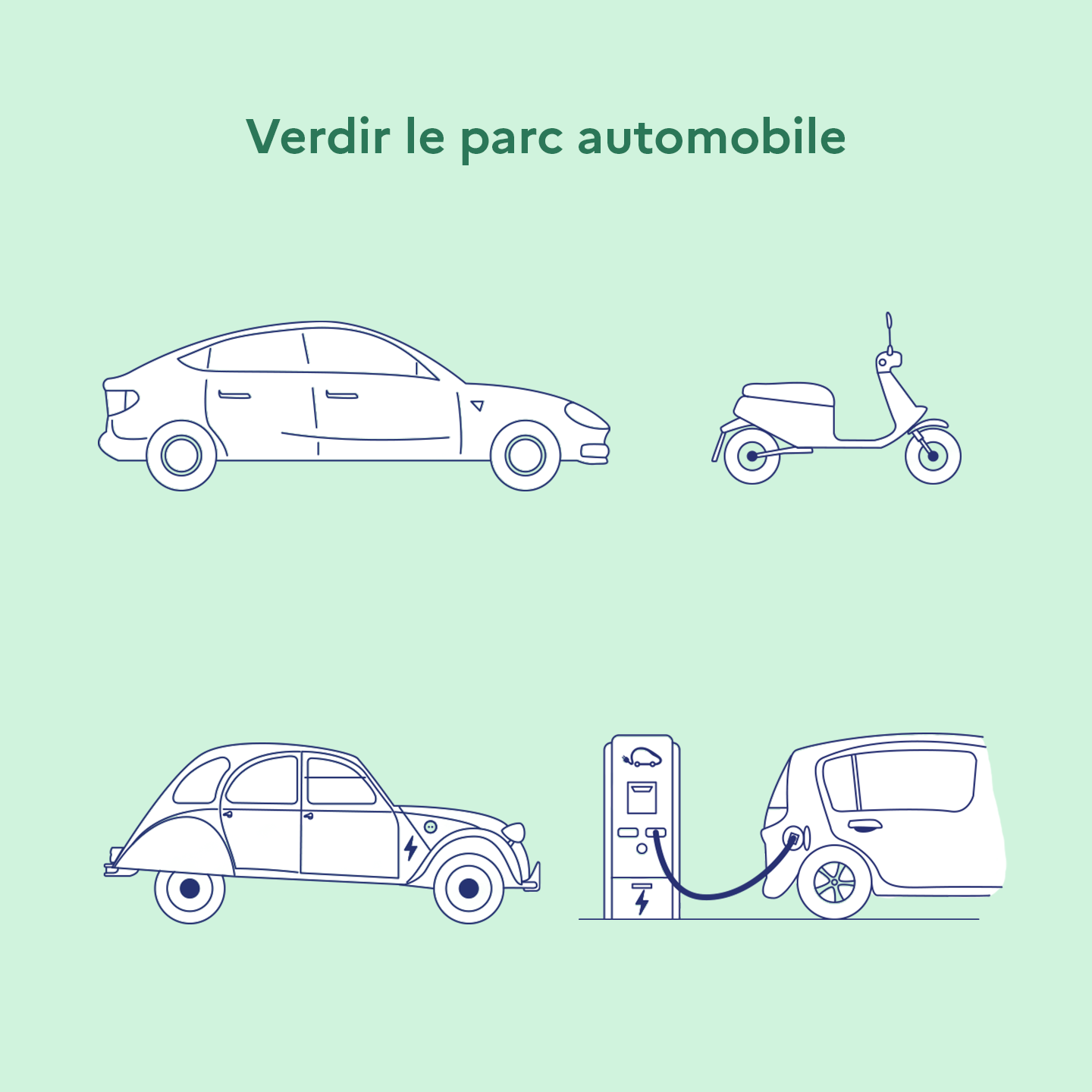 Verdir le parc automobile