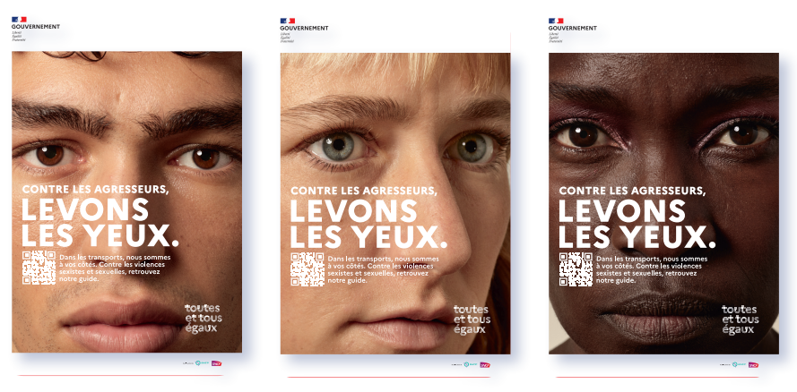 Affiches de la campagne « Levons les yeux »