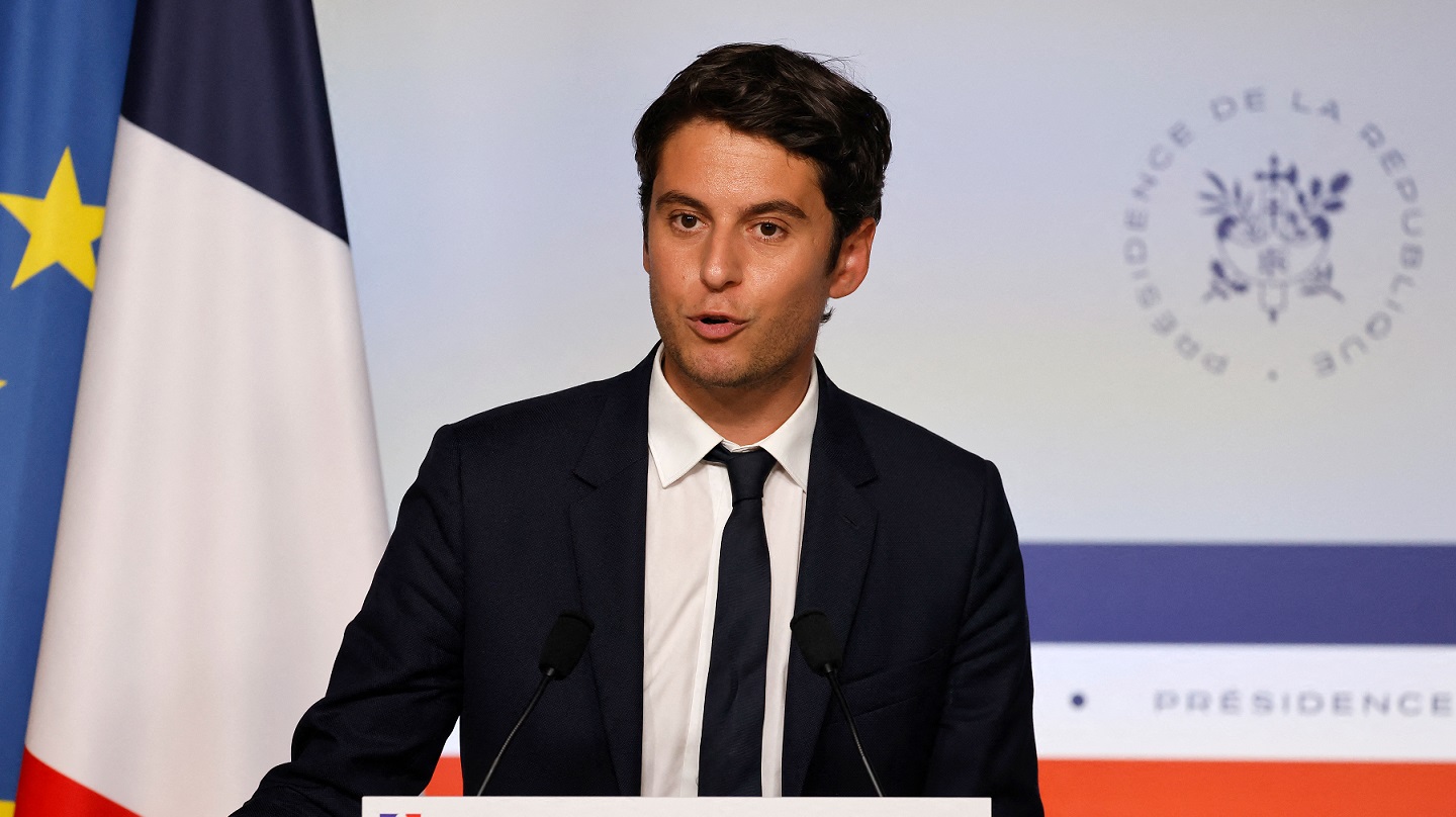 Gabriel Attal, ministre de l’Éducation nationale et de la Jeunesse