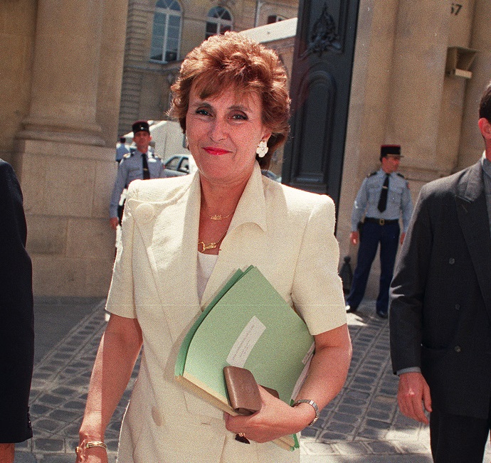 Portrait d'Édith Cresson