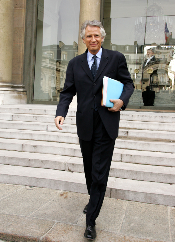 Portrait de Dominique de Villepin