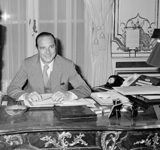 Jacques Chirac à Matignon