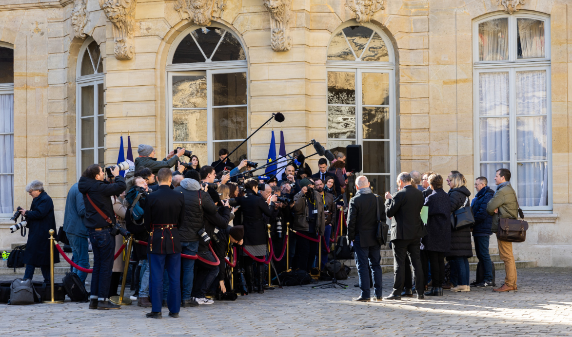 La presse à Matignon