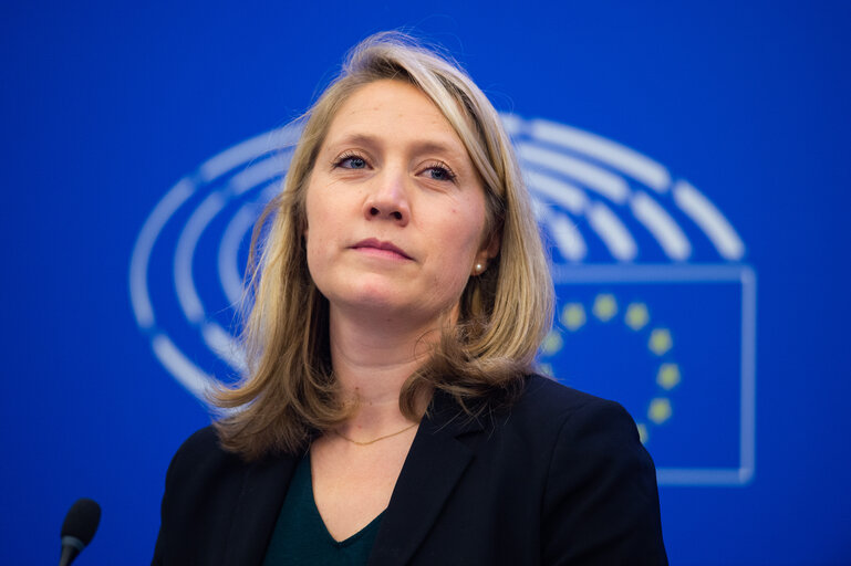 Delphine Colard au Parlement européen