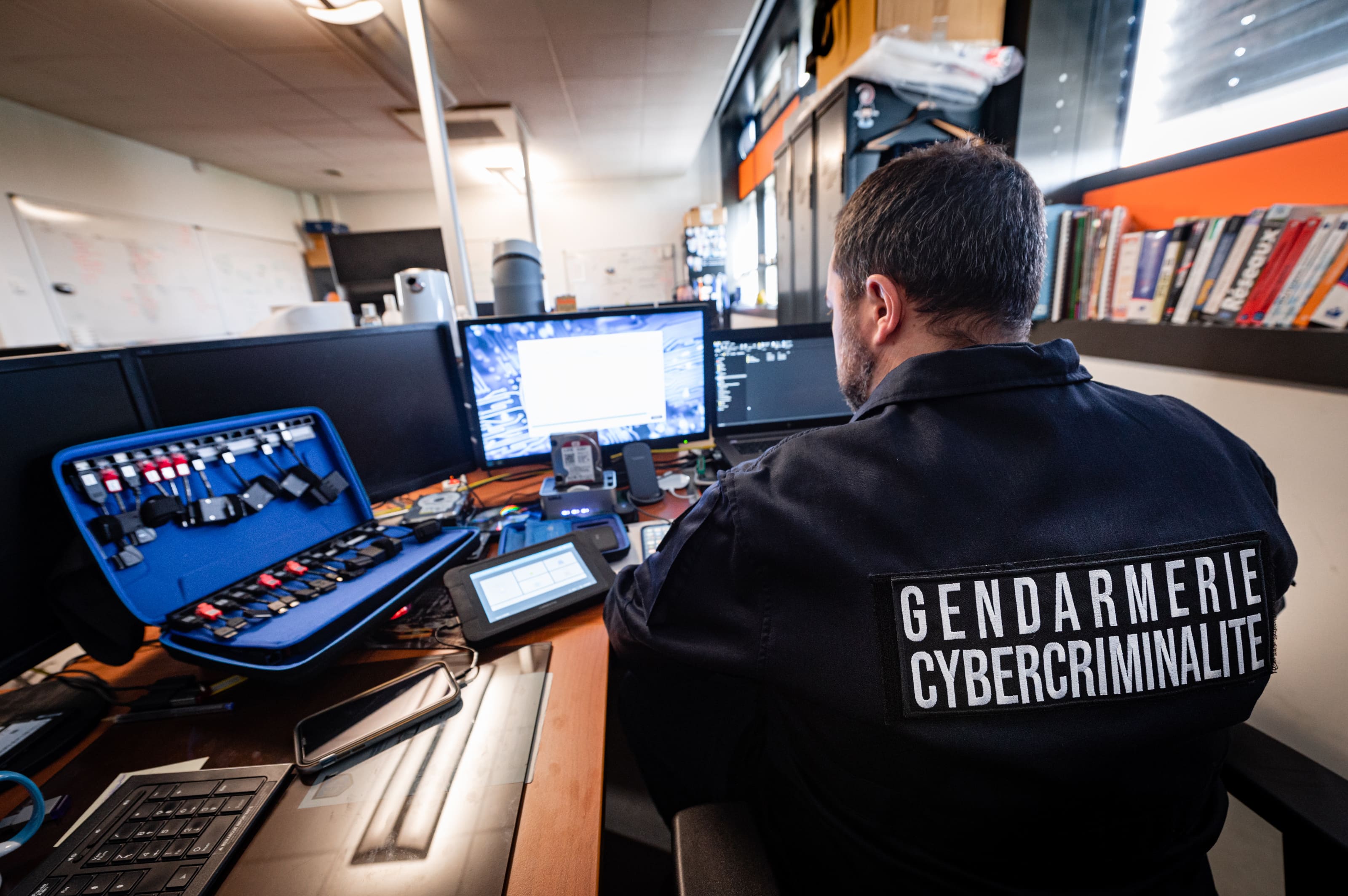 La gendarmerie mobilisée contre la cybercriminalité.&nbsp;