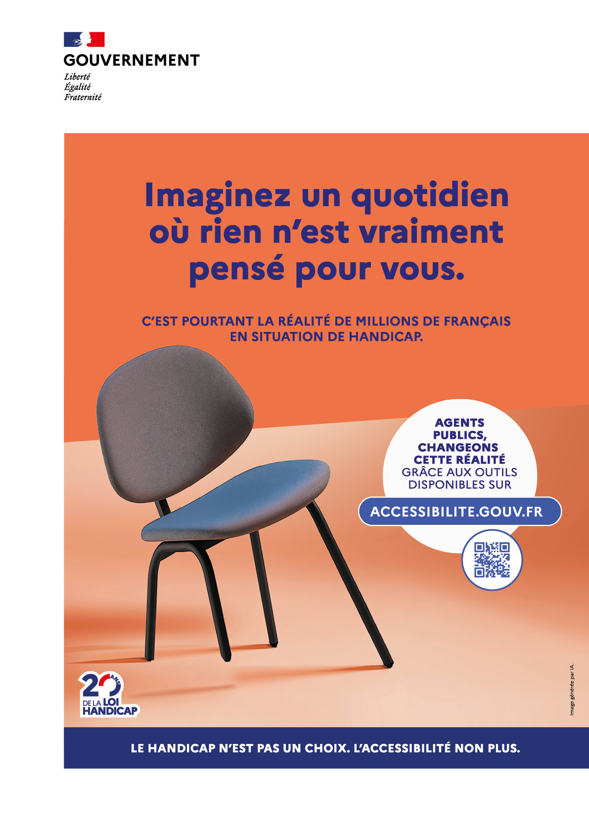 Chaise hors d'usage