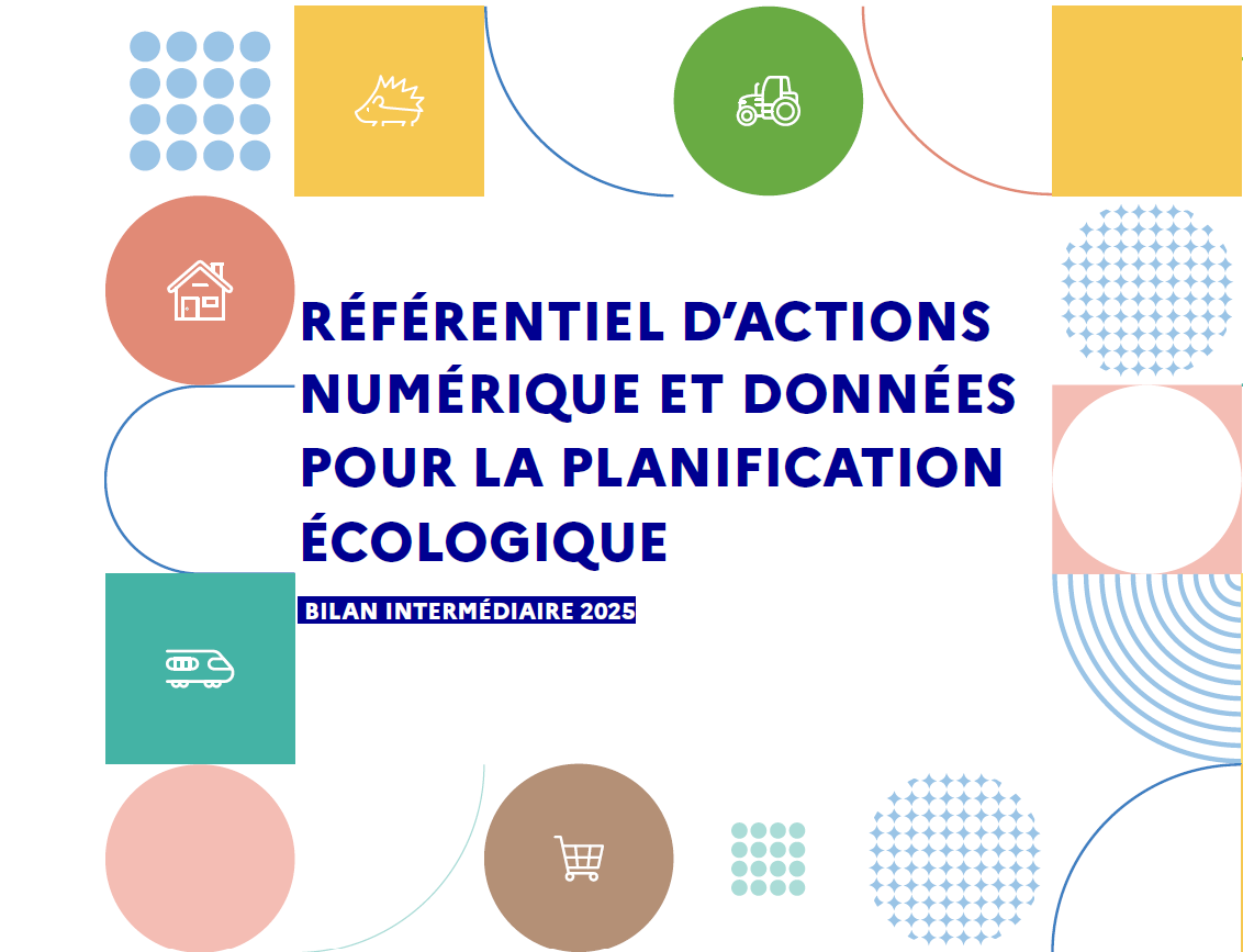 Référentiel d'actions numérique et données pour la planification écologique