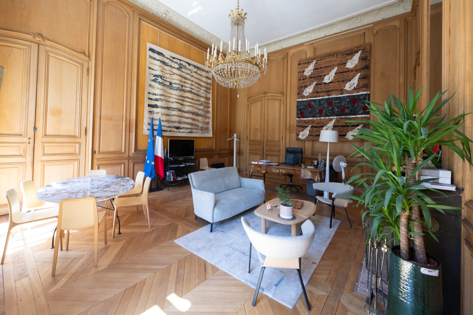 Vue générale du bureau