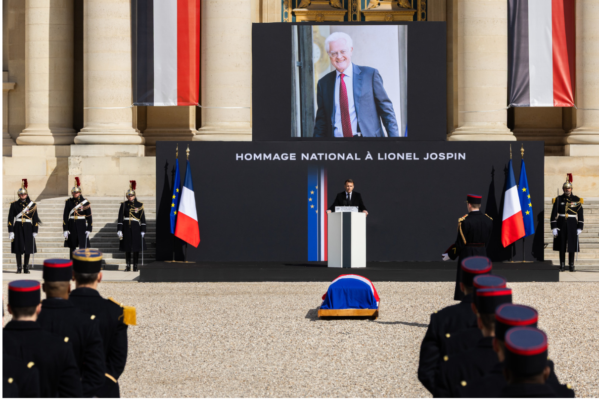 Hommage national à Lionel Jospin_Discours du président de la République