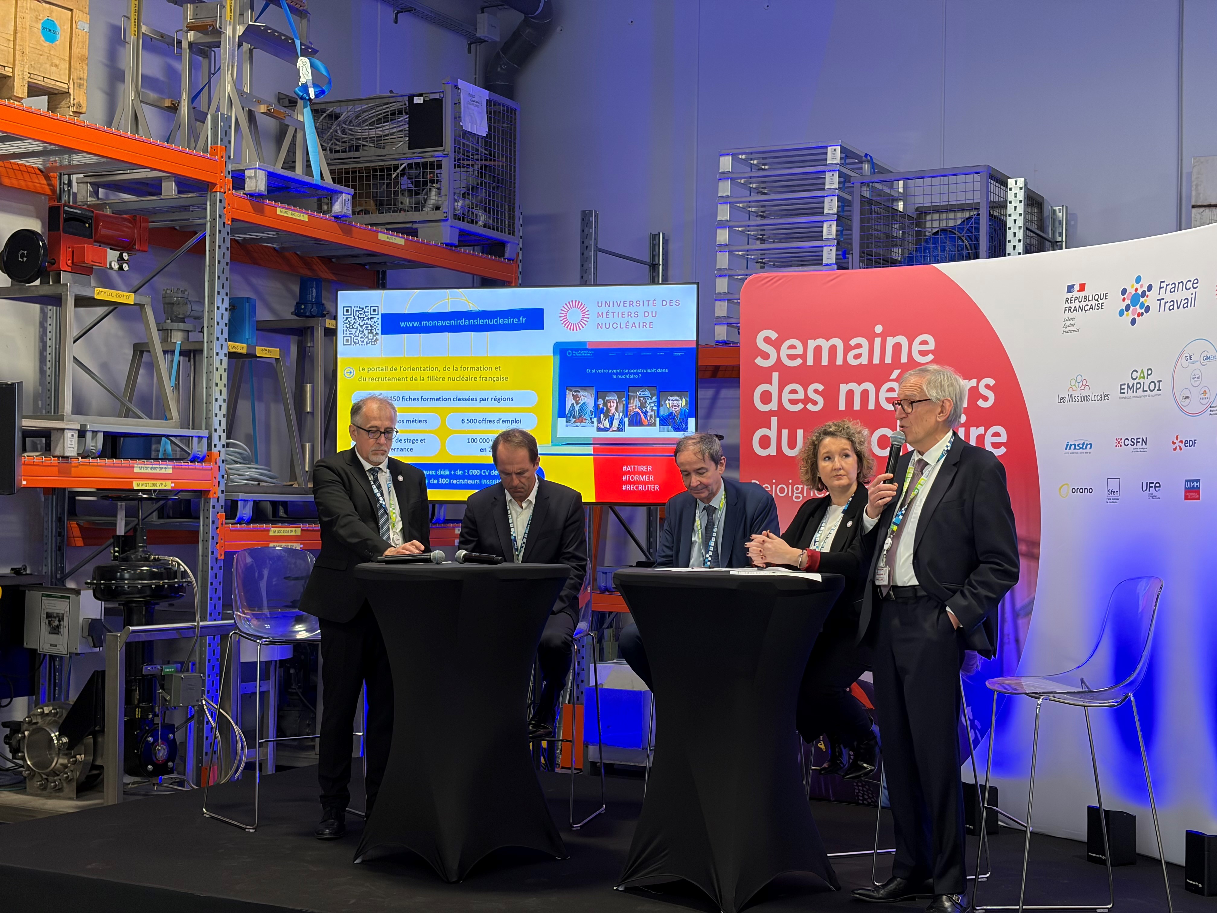 Lancement de la Semaine des métiers du nucléaire 2026, CNPE de Gravelines, 24 février 2026