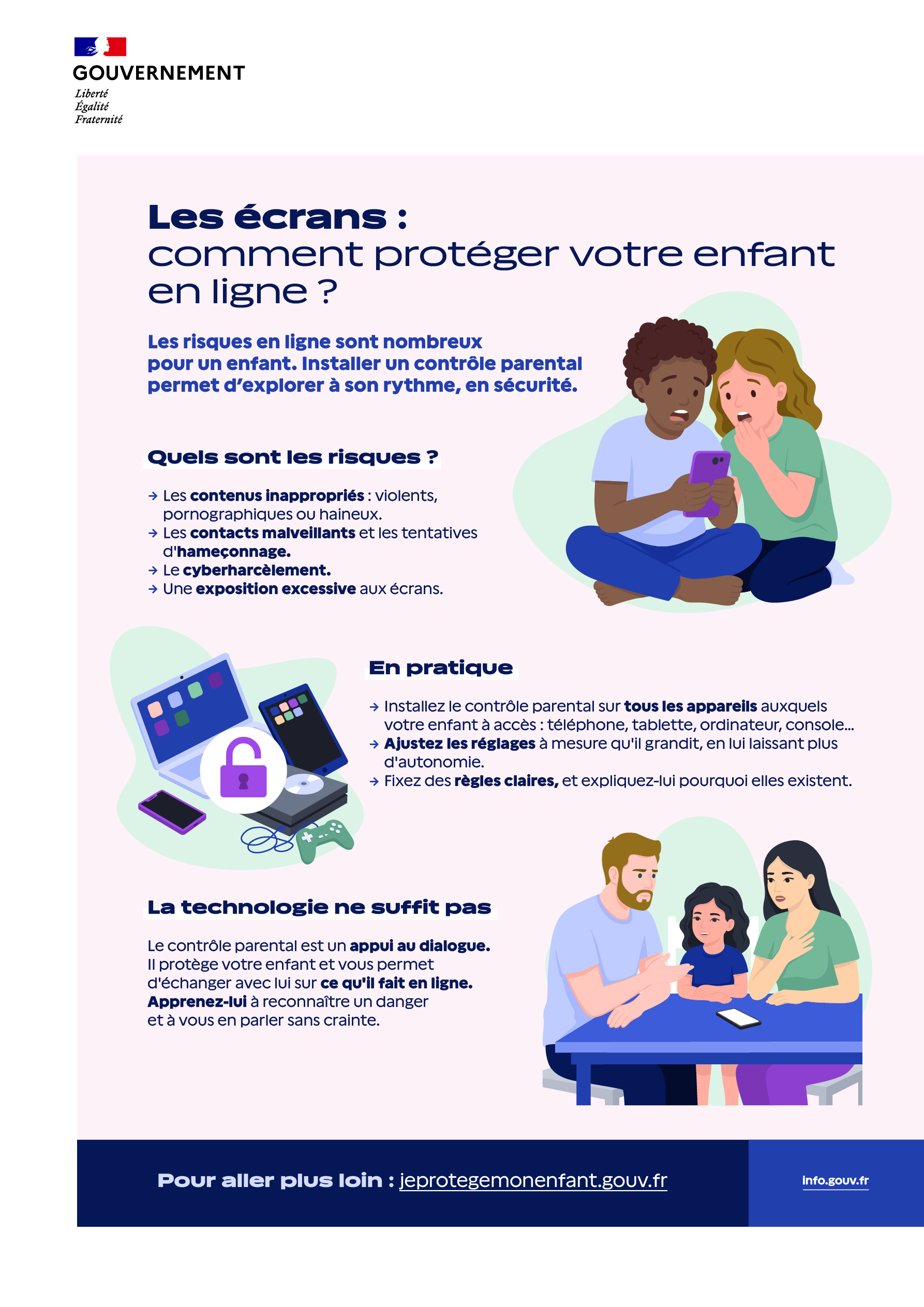 Les écrans : comment protéger votre enfant en ligne ?&nbsp;