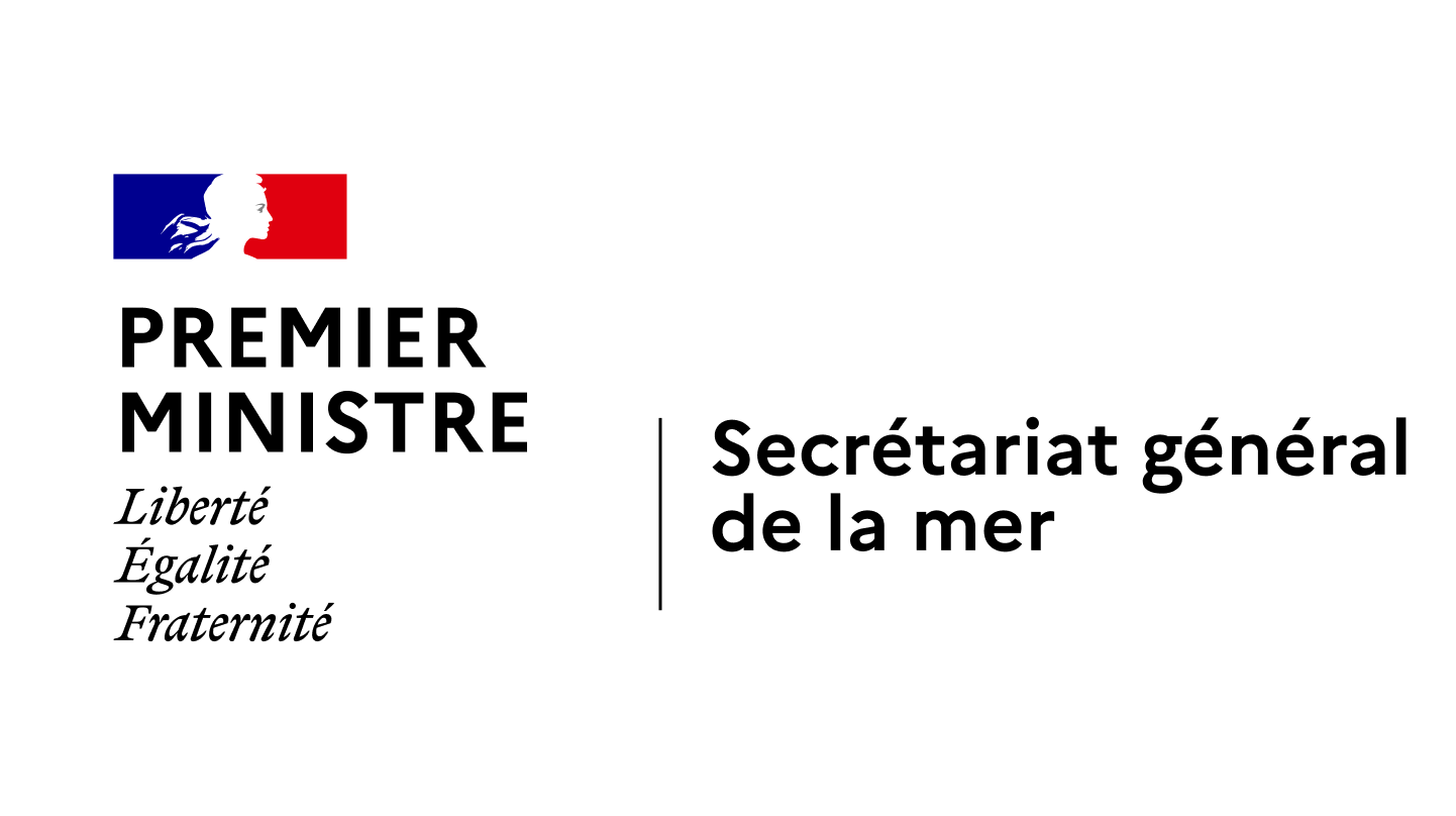 Logo officiel du secrétariat général de la mer