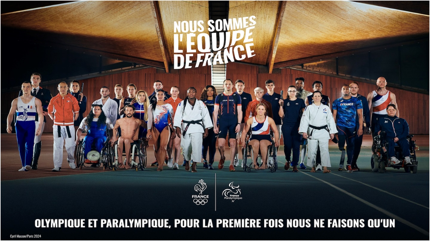 Les athlètes de l'équipe de France aux JOP de Paris 2024